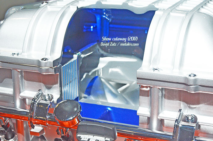 Mopar Hellcat V8 cutaway