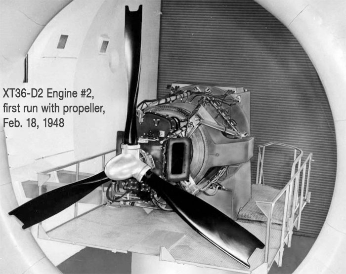 propellor turbo-prop test