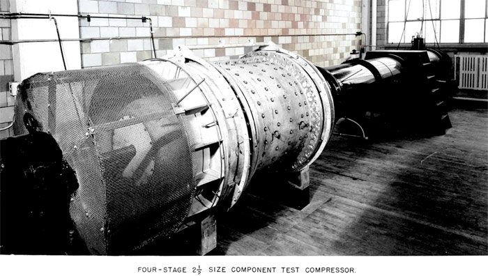 four-stage compressor test