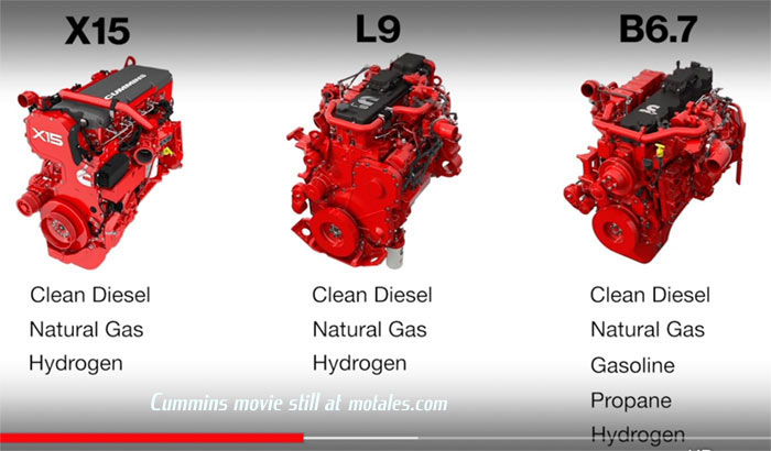 Cummins hydrogen and other fuels