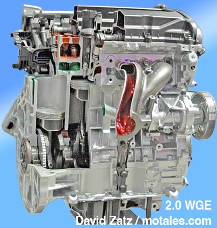 WGE 2.0 liter four-cylinder engine