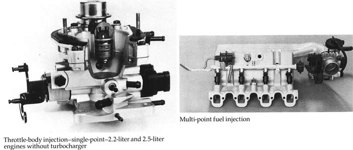 throttle body and MPI injection