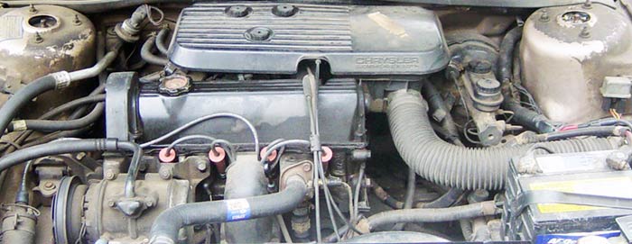 LeBaron GTS engine