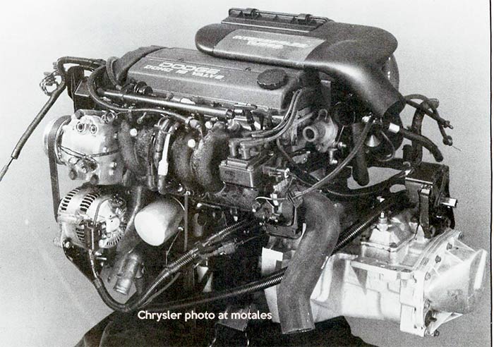 Dodge 16V four-cylinder turbo