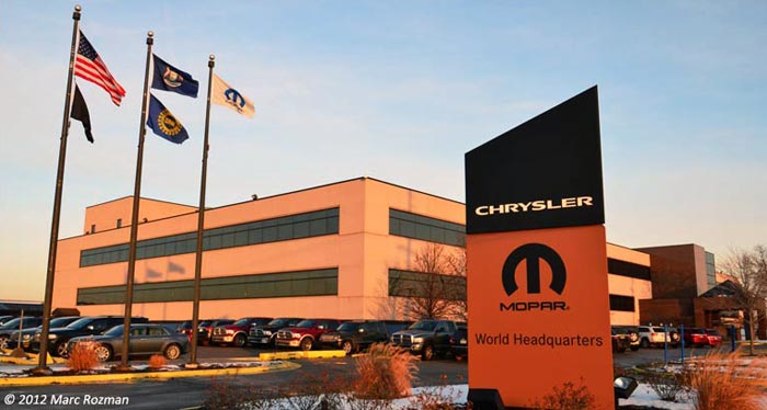 Mopar parts headquarters, Center Line