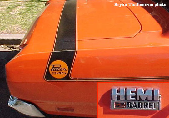 Hemi Six-Pack decal