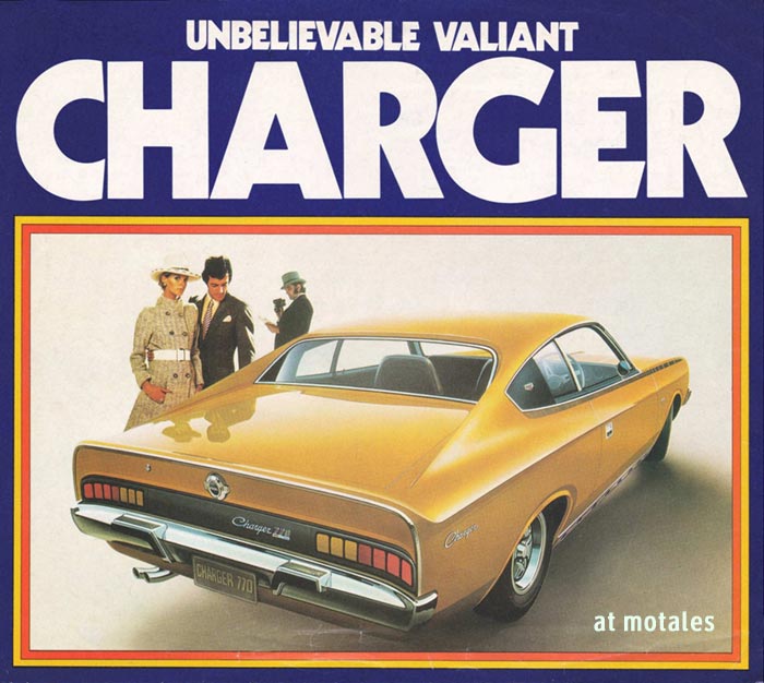Chrysler Valiant Charger - Australian ad