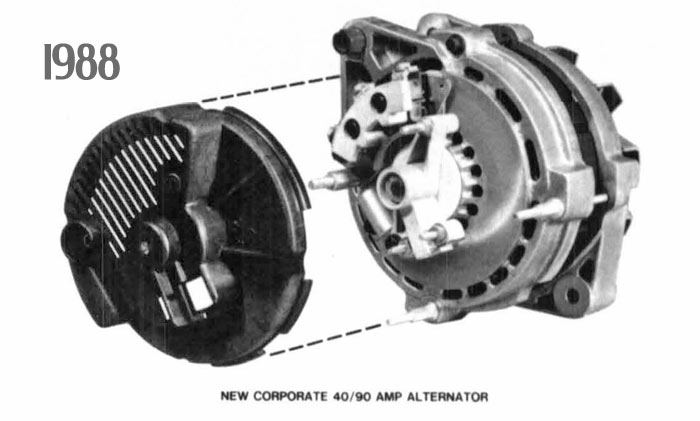 1988 Chrysler high power alternator