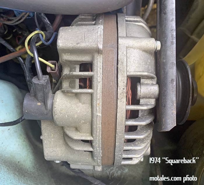 1974 squareback Chrysler alternator