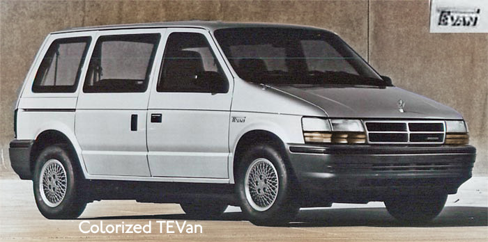 TEVan electric minivan press release