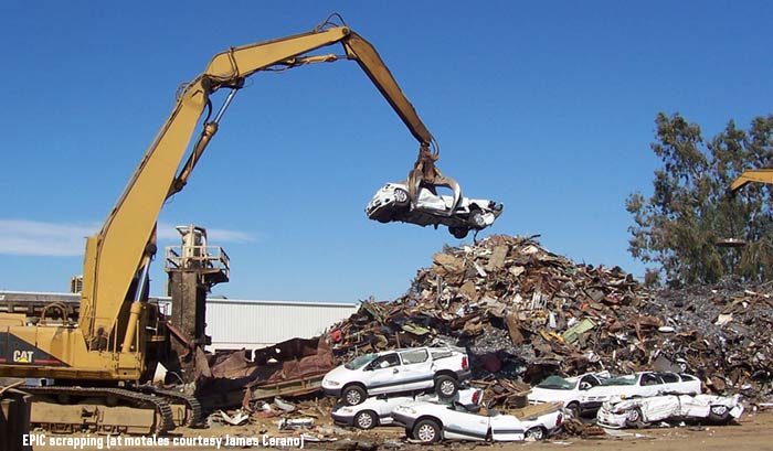 Chrysler electric minivans being scrapped