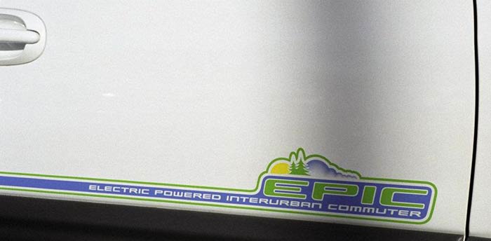 EPIC minivan - Electric Powered Interurban Commuter