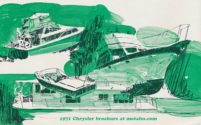 Chrysler boat drawing