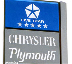 small sign