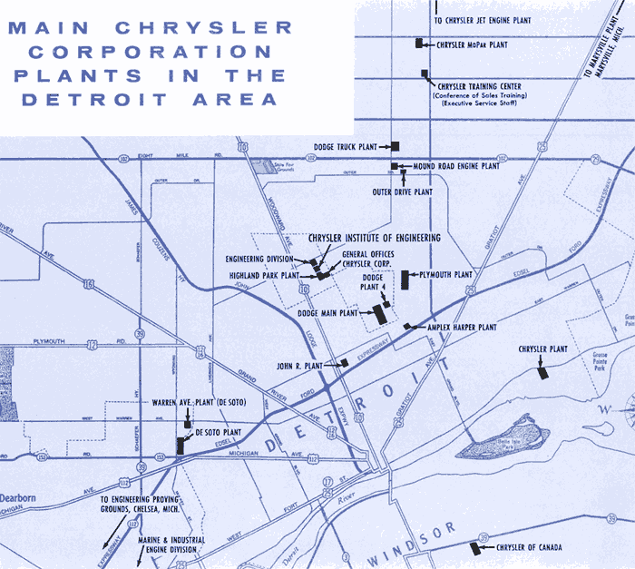 1953 production plants