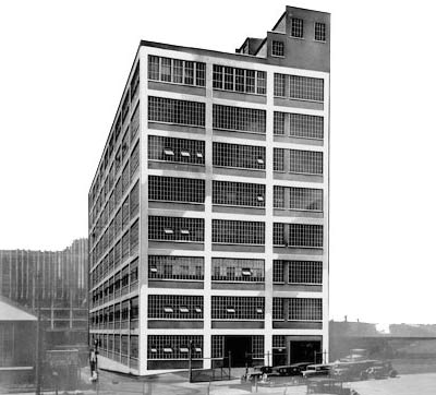 Multi-story Dodge assembly plant