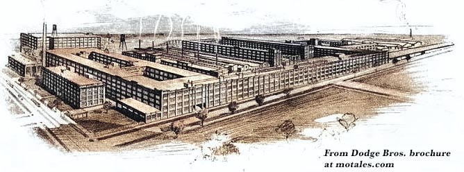 Dodge Brothers plant near Detroit