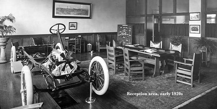 Dodge Main reception area