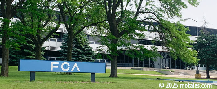 FCA sign littering Belvidere plant