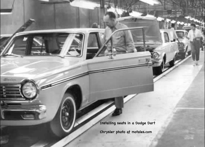 dodge dart assembly