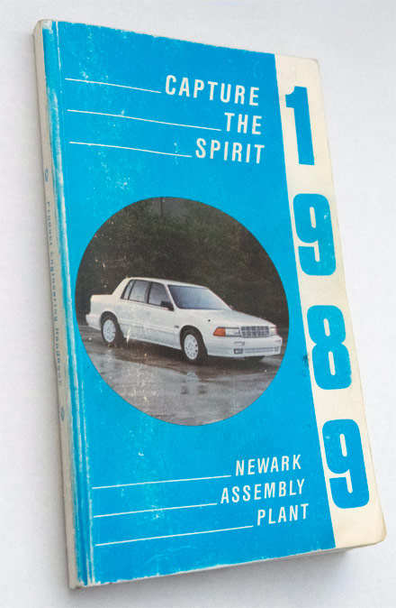 Catch the Spirit book - 1989 Newark plant
