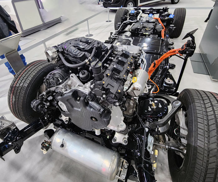 Ram range extender for electric truck