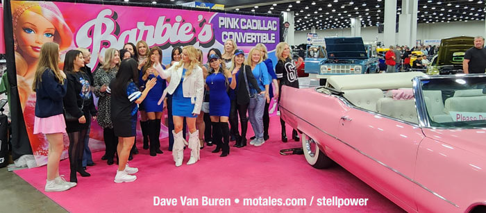 Barbie convertible Caddy