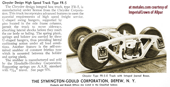Symington-Gould Chrysler Design High Speed Truck FR-5