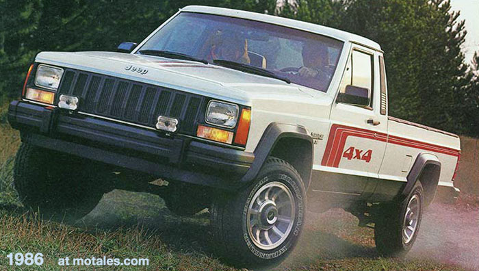 1986 Jeep Comanche photo