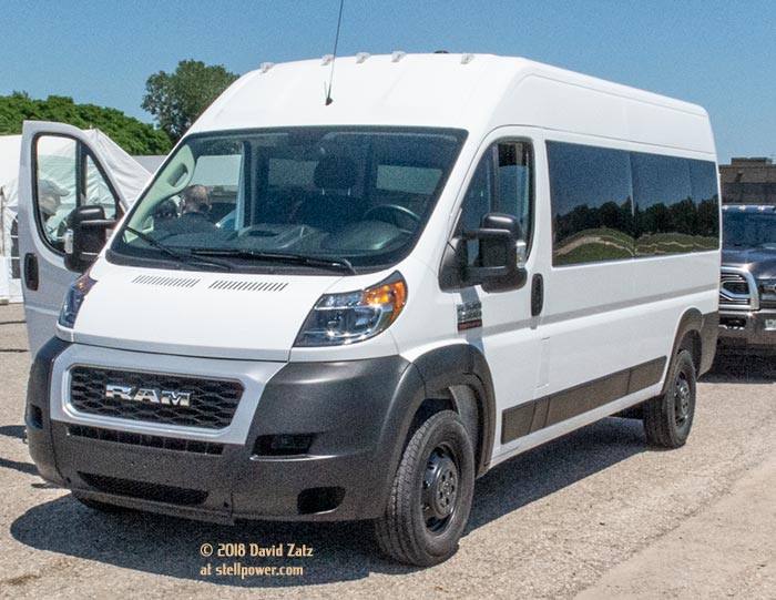 2019 ProMaster van